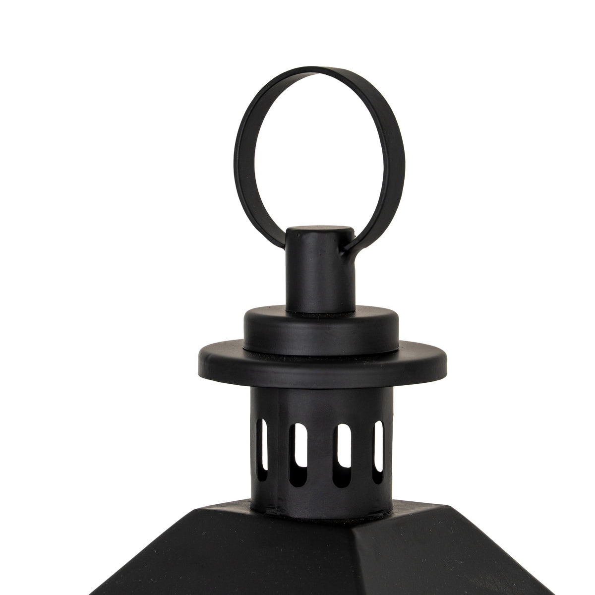 Astra Large Lantern With Glass Candle Holder