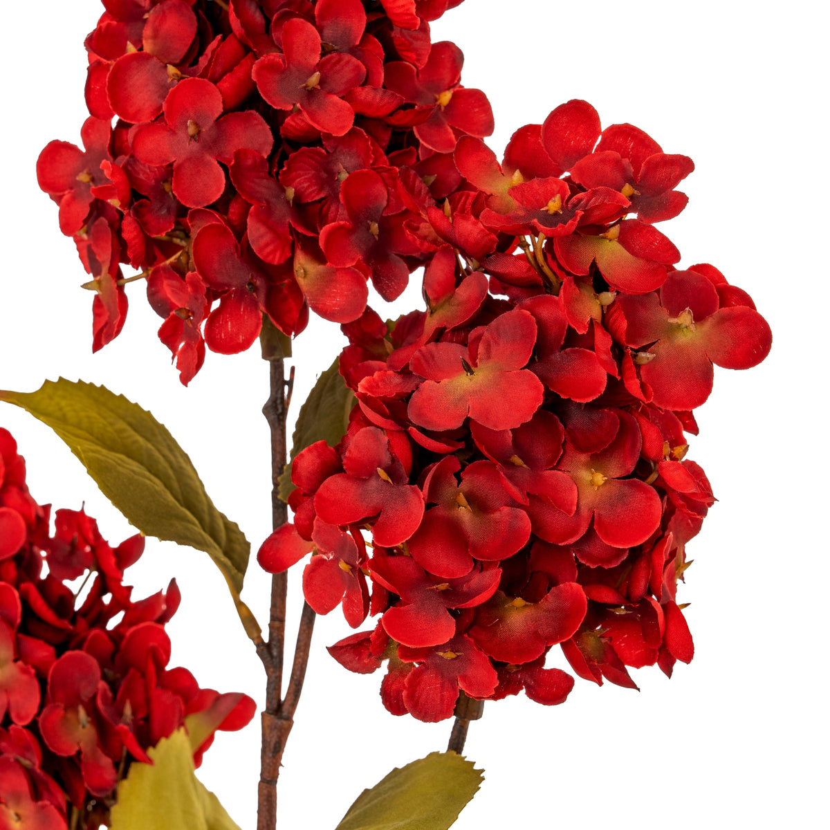 Dark Red Spear Hydrangea Spray