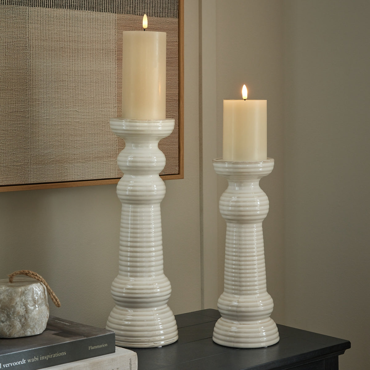 Sile Large Pillar Candle Holder