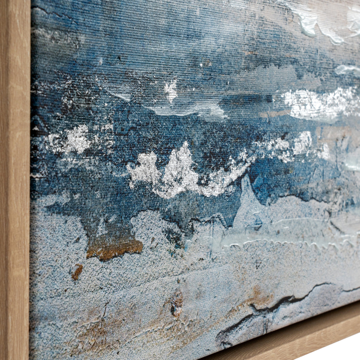 Stratos Hand Painted Canvas In Frame