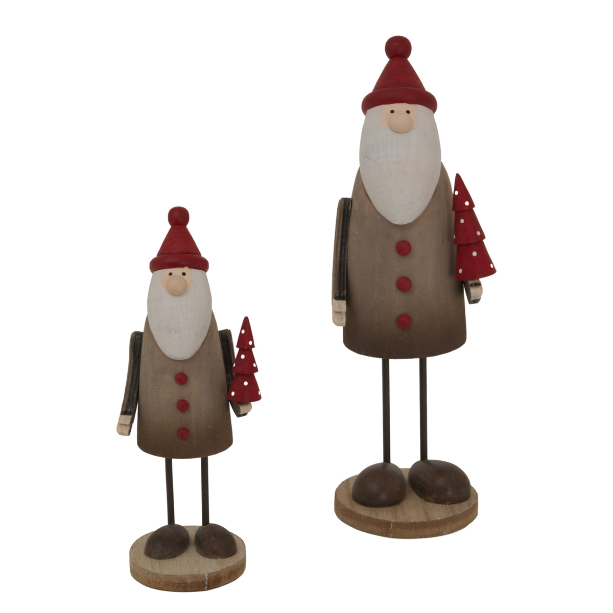 Rustic Tall Santa