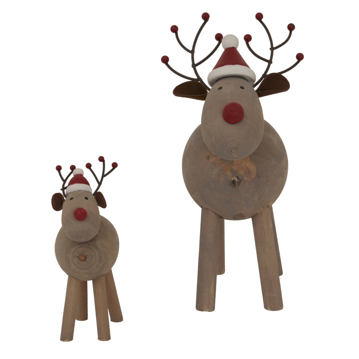 Rustic Rudolf With Hat
