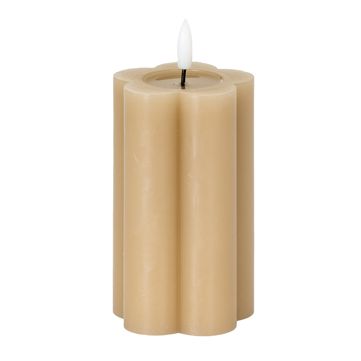 Luxe Collection Natural Glow 2.75x5 Stone LED Candle