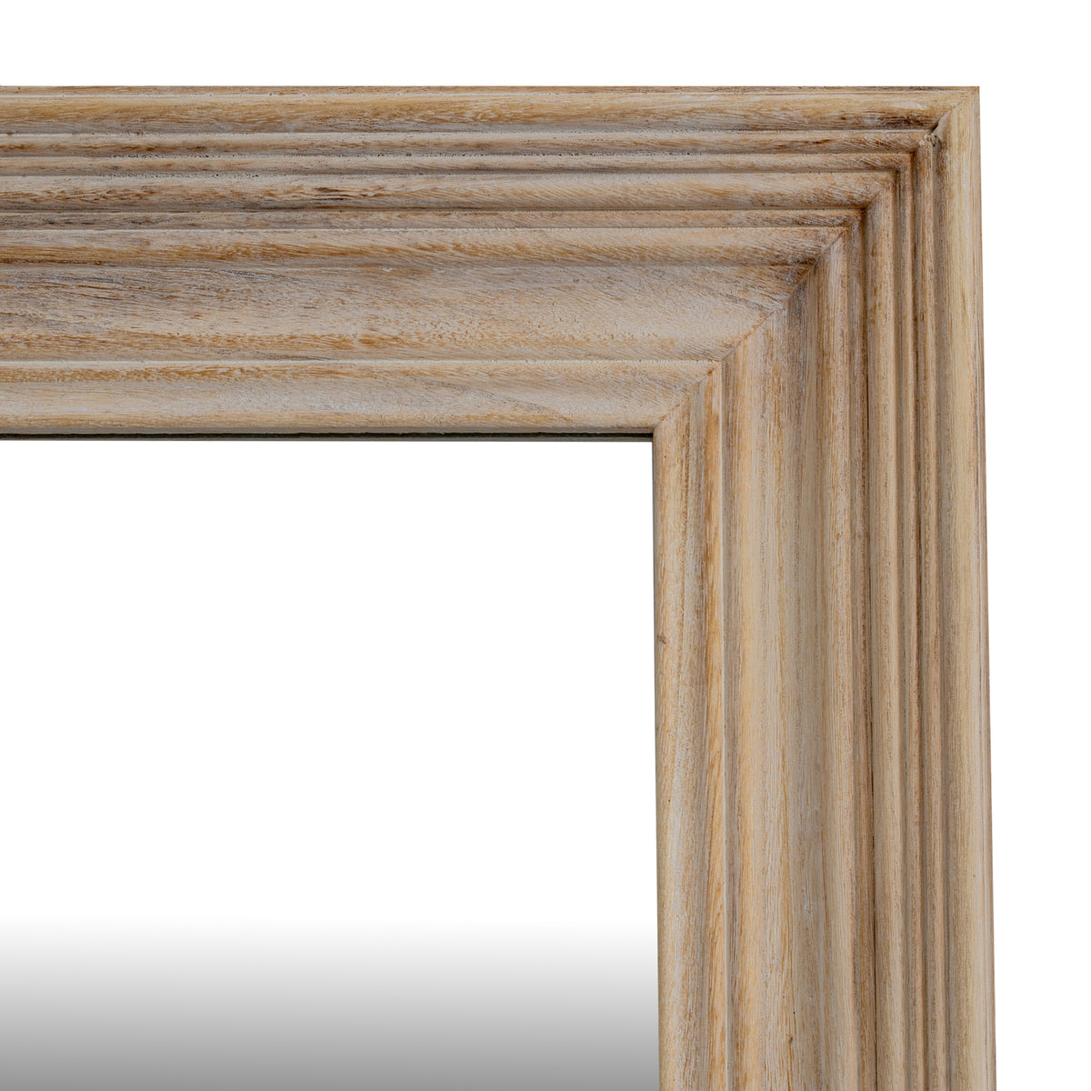 Washed Wood Medium Framed Mirror