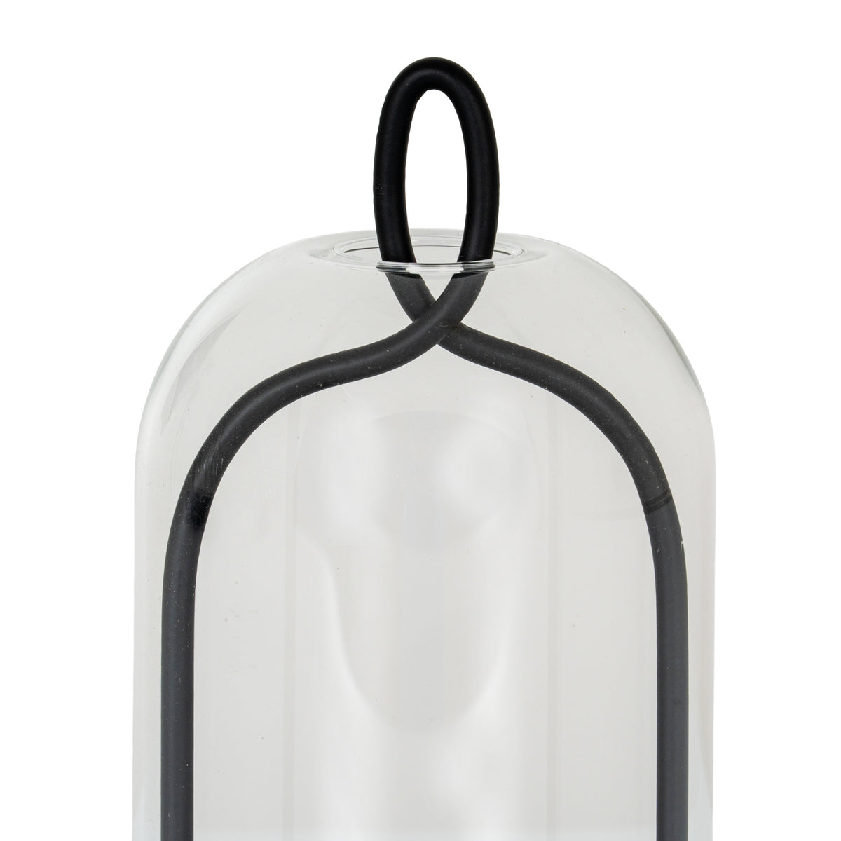 Nyx Medium Candle Holder With Glass Cloche