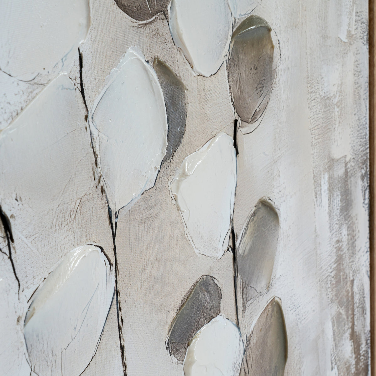 Mistora Hand Painted Canvas In Frame