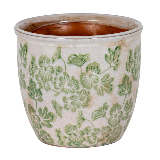Small Green Clover Planter Pot