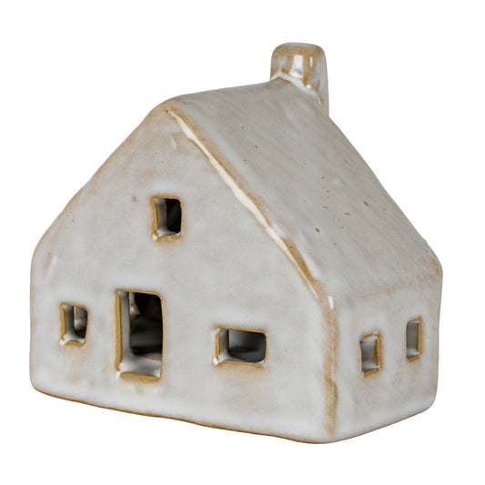 Nook Ceramic Cottage With LED Light