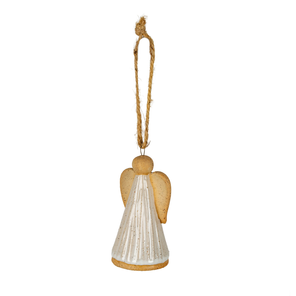 Flurry Angel Ceramic Tree Ornament